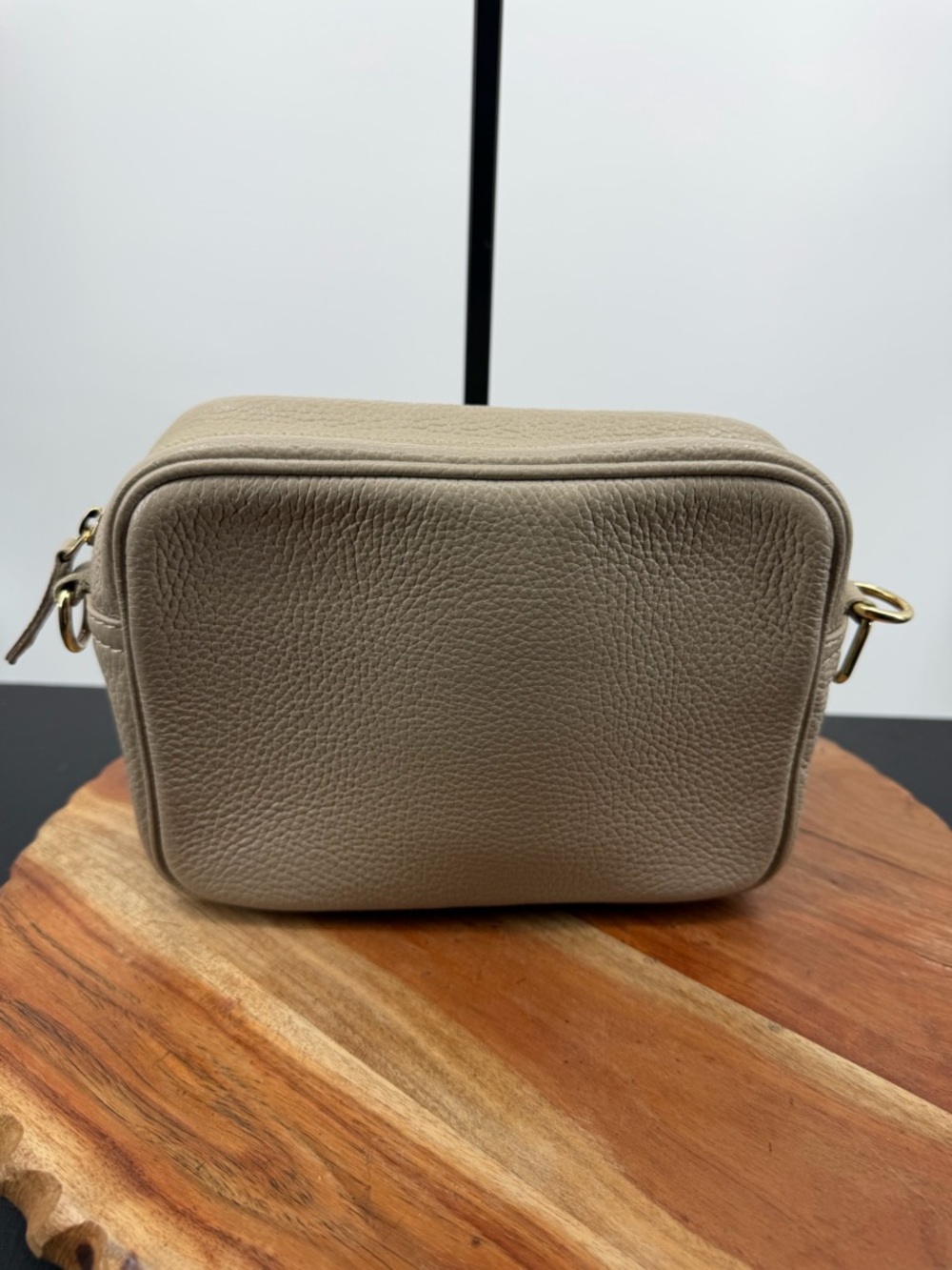 Elie Beaumont crossbody bag cream beige no strap